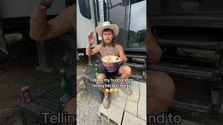 Telling my husband to enjoy his last meal 😂 #funny #comedyforever #funnyprank #comedymove #prankide