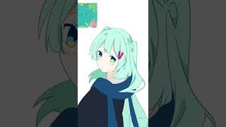 ツユ - やっぱり雨は降るんだね (츠유 - 역시 비는 내리네) 스피드페인팅 #ツユ　#shorts #스피드페인트