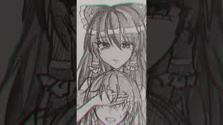 Don't touch Marisa #Touhou #Reimu #Marisa #illustration #fan fiction #shortvideo #shorts