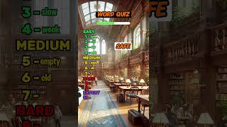 同義語スキルをテストしよう！🧠✨ | 究極の単語クイズチャレンジ。#SynonymQuiz #WordQuiz #EnglishQuiz