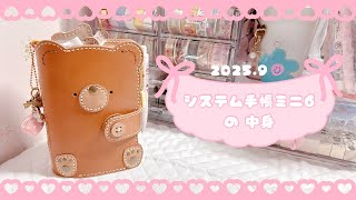 【手帳の中身】お気に入りのふかふか手帳のご紹介です🧸🎀