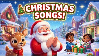 Christmas Songs for Kids 🎄 Jingle Jolly & Fun Holiday Music