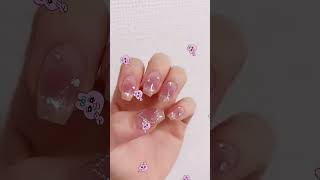 チークにマグネットにハートかわよすぎやろ！♡＃ネイル＃マグネットネイル#メイク #メイク好き #おぱんちゅうさぎ
