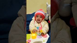 Baby music time|😘😘playing with piano#babyroutine#cute#love#ytshorts