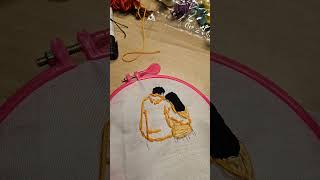 hows the vision? are we trusting the process? #trending #embroidery #embroiderydesign #vision