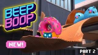 Beep Boop Ep 2 (Part 2) | From Snack to Babysitter?! 🐣 Mochi’s Nest Adventure | Animated Series