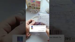 Unboxing ASMR beads luxury | IDR 25.000 ✨#beads #beaded #amsr #unboxing #unboxingasmr