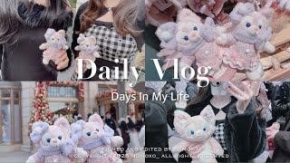 [vlog] A cute Christmas Disney look for working adults 🎄🎀 Winter Linabelle outfits | Duffy and Fr...
