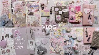 韓国シール購入品・収納𝄞 ๋࣭ ⭑ NEW手帳カバー・手帳デコ໒꒱· ﾟ통판하울 / 스티커정리 / 다꾸 / 다이어리꾸미기 / 호보니치윅스