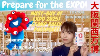 Must-Buy for Expo 2025 Japan  | Stamp Rally Passport + Korean Street Food in Tokyo!