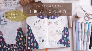 How to make a notebook collage.Explanation of collage for beginners