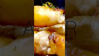 【咀嚼音】カリカリに焼いたホルモンテチャン！  #shorts #ASMR #EatingSounds #Mukbang #먹방 #ゴマフのASMR