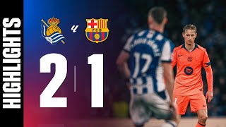 REAL SOCIEDAD 2 vs 1 FC BARCELONA | LALIGA 2025/26 MD20 🔵🔴