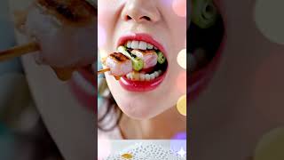 【ASMR】焼き鳥を食べる音🔥｜ASMR Eating sounds #ASMR #shorts #asmrsounds #咀嚼音