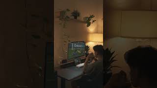 Cozy Saturday night routines #minimaldesksetup #desksetup #chill #cozysetup #lofimusic #cozysetup