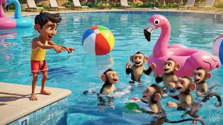 1 to 10 Counting Song with Cute Animals | Learn Numbers for Kids | Preschool Nursery Rhymes