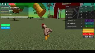 I was crushed by a huge chicken.