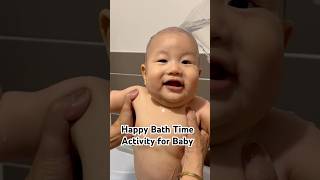 Happy Bath time, happy moment.