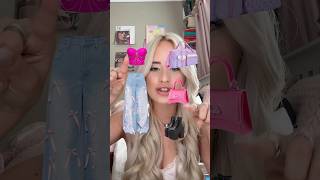 Making my PERFECT Barbie outfit 💖💄 #shorts