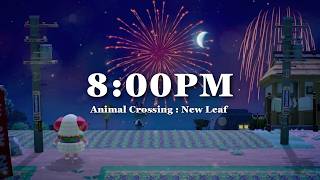 【とび森】夏の音、田舎の夜🎋✨／ピアノ音楽／作業用・勉強用・集中／睡眠用