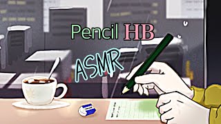 【ASMR】鉛筆で書く音「HB」/Pencil sound【音フェチ】