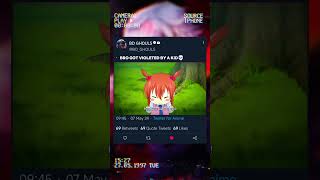 Bro got violeted by a kid💀.#anime #animemoments #shorts