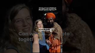 Completely shocked by this Baba at 4 am #baba #rishikesh #viral #india #solofemaletravel