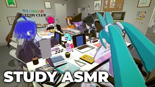 Reading mostly 📖 (にじさんじ勉強クラブ NIJI Study Club ASMR)