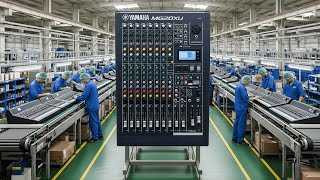 How Yamaha MG20XU Mixers Are Made — Inside the Factory