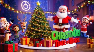 Christmas Time is Here 🎄✨ Uplifting Christian Music Video | Celebrate the Joy of Jesus' Birth