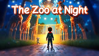 Kids Visit the Zoo at Night 🐯 | Glow-in-the-Dark Animal Fun!