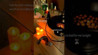 Relaxing night for me 🛀😌 #shorts #relaxing #relaxingmusic #relaxingnight #relax