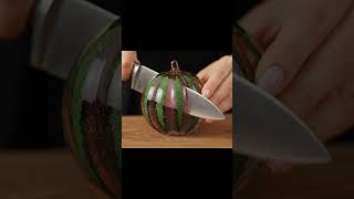 Glass Fruit Cutting ASMR | Red Watermelon cutting​ 🍉#aiart​ #asmrsounds​ #asmrfruitscutting ​