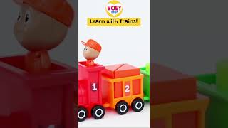 Trains for kids and toddlers | Toy learning for babies #train #kidsvideo #toddlervideos #kids