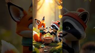 Fox Shares Cookies 🍪 | A Sweet Forest Friendship #3danimation #animatedshortstories #cutecartoons