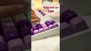 #studywithme #asmr #typeing #keyboardtyping