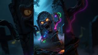 When Skeleton DJ Starts the Beat… Everyone Rises #halloweenfun #halloween