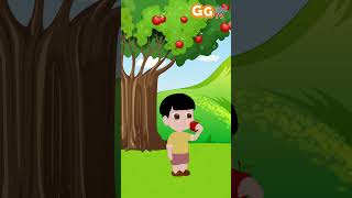 I Love Fruits #shorts #nurseryrhymes #fruitsongs