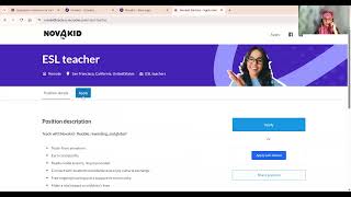 NOVAKID application and demo process