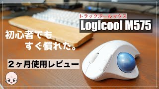 【初心者必見！】Logicool ERGO M575を２ヶ月使って気づいたこと【レビュー】【トラックボールマウス】