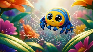 The Little Busy Spider Kids Song nursery rhymes