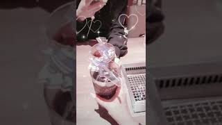 あんスタ刑事の広告を見に行った時ぺこぱさんともお写真撮らせて頂きました🎀🖤