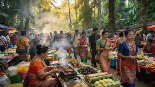 中国・ミャンマー・ラオス国境の熱帯雨林マーケットデー 🇨🇳 🇲🇲 🇱🇦
