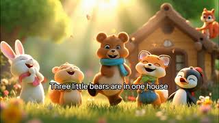Forest Friends#ThreeBears #KidsSong#NurseryRhymes #ForestFriends #ChildrenSongs #CancionesInfantiles
