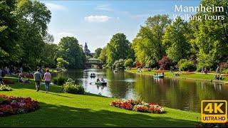 Mannheim Walking Tour in 4K Ultra HD | Discover Water Tower, Mannheim Palace & More