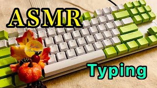 【ASMR】心地良いキーボードのタイピング音/Keyboard Typing【音フェチ】