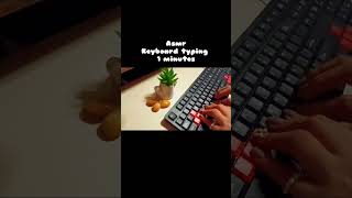 Asmr 1 minutes Keyboard typing #asmrkeyboard #keyboardasmr #keyboardtyping keyboardtyping #asmr