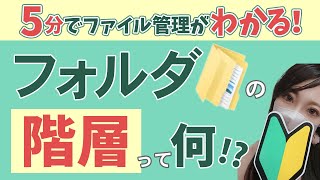 【５分でわかる】フォルダの階層とは？