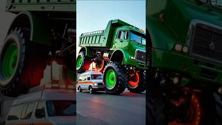ambulance vs truk dump, truk oleng, lorry videos, beamng drive, truck dance, monster trucks 114