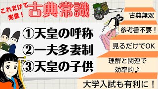 [Classical Common Sense 003 in The Tale of Genji (Common Sense 01)] 1. Title of the Emperor 2. Po...